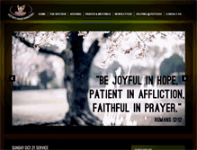 Tablet Screenshot of pottershandsministries.org